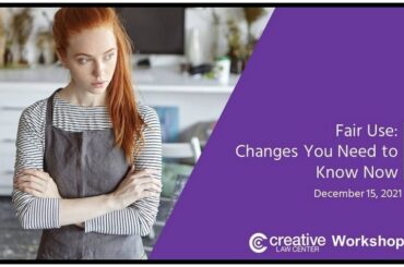 red haired girl with arms crossed fair use webinar creative law center